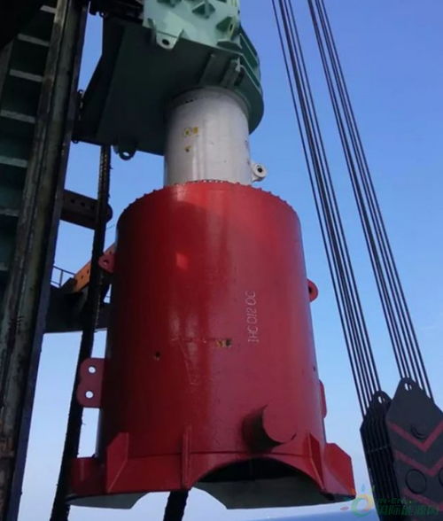 國內(nèi)最大單體海上風(fēng)電項目 中廣核廣東陽江南鵬島400mw海上風(fēng)電項目樁基工程開工