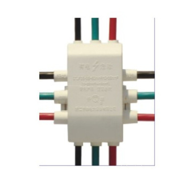 【供應QTJF4S四分流雙出銅線卡--僑泰接線盒】價格,廠家,圖片,連接器,浙江僑泰電力設備-